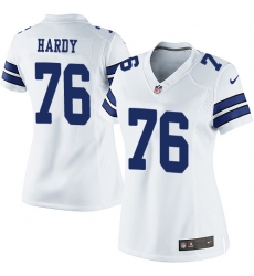 Womens Nike Dallas Cowboys #76 Greg Hardy Elite White NFL Jersey Womens Nike Dallas Cowboys #76 Greg Hardy Elite White NFL Jersey
