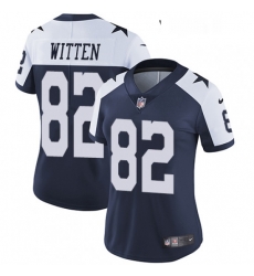 Womens Nike Dallas Cowboys 82 Jason Witten Elite Navy Blue Throwback Alternate NFL Jersey Womens Nike Dallas Cowboys 82 Jason Witten Elite Navy Blue Throwback Alternate NFL Jersey