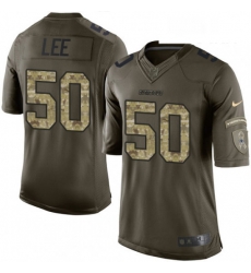 Youth Nike Dallas Cowboys 50 Sean Lee Elite Green Salute to Service NFL Jersey Youth Nike Dallas Cowboys 50 Sean Lee Elite Green Salute to Service NFL Jersey