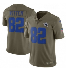 Youth Nike Dallas Cowboys 82 Jason Witten Limited Olive 2017 Salute to Service NFL Jersey Youth Nike Dallas Cowboys 82 Jason Witten Limited Olive 2017 Salute to Service NFL Jersey