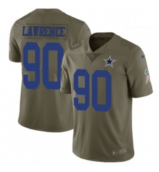 Youth Nike Dallas Cowboys 90 Demarcus Lawrence Limited Olive 2017 Salute to Service NFL Jersey Youth Nike Dallas Cowboys 90 Demarcus Lawrence Limited Olive 2017 Salute to Service NFL Jersey