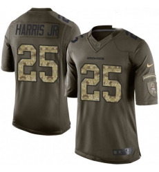 Men Nike Denver Broncos 25 Chris Harris Jr Elite Green Salute to Service NFL Jersey Men Nike Denver Broncos 25 Chris Harris Jr Elite Green Salute to Service NFL Jersey