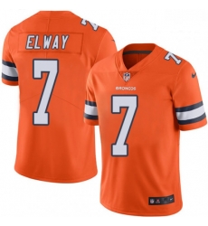 Men Nike Denver Broncos 7 John Elway Elite Orange Rush Vapor Untouchable NFL Jersey Men Nike Denver Broncos 7 John Elway Elite Orange Rush Vapor Untouchable NFL Jersey
