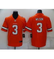 Men's Denver Broncos #3 Russell Wilson Orange 2022 Color Rush Stitched NFL Nike Limited Jersey Men's Denver Broncos #3 Russell Wilson Orange 2022 Color Rush Stitched NFL Nike Limited Jersey