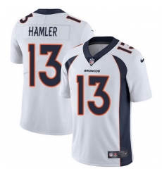 Nike Broncos 13 KJ Hamler White Men Stitched NFL Vapor Untouchable Limited Jersey Nike Broncos 13 KJ Hamler White Men Stitched NFL Vapor Untouchable Limited Jersey
