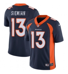 Nike Broncos #13 Trevor Siemian Navy Blue Alternate Mens Stitched NFL Vapor Untouchable Limited Jersey Nike Broncos #13 Trevor Siemian Navy Blue Alternate Mens Stitched NFL Vapor Untouchable Limited Jersey