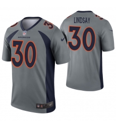 Nike Broncos 30 Phillip Lindsay Gray Inverted Legend Jersey Nike Broncos 30 Phillip Lindsay Gray Inverted Legend Jersey
