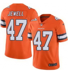 Nike Broncos 47 Josey Jewell Orange Color Rush Limited Jersey Nike Broncos 47 Josey Jewell Orange Color Rush Limited Jersey