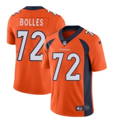 Nike Broncos #72 Garett Bolles Orange Team Color Mens Stitched NFL Vapor Untouchable Limited Jersey Nike Broncos #72 Garett Bolles Orange Team Color Mens Stitched NFL Vapor Untouchable Limited Jersey