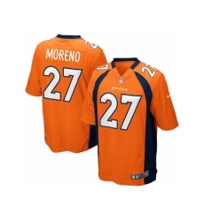 Nike Denver Broncos 27 Knowshon Moreno orange Game NFL Jersey Nike Denver Broncos 27 Knowshon Moreno orange Game NFL Jersey