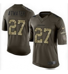 Nike Denver Broncos #27 Steve Atwater Green Mens Stitched NFL Limited Salute To Service Jersey Nike Denver Broncos #27 Steve Atwater Green Mens Stitched NFL Limited Salute To Service Jersey