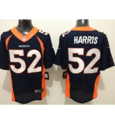 Nike Denver Broncos 52 Chris Harris Blue Elite NFL Jersey Nike Denver Broncos 52 Chris Harris Blue Elite NFL Jersey