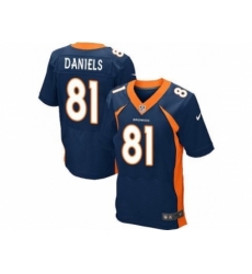 Nike Denver Broncos 81 Owen Daniels blue Elite NFL Jersey Nike Denver Broncos 81 Owen Daniels blue Elite NFL Jersey