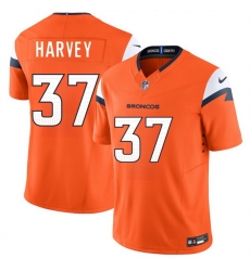 Youth Denver Broncos 37 RJ Harvey Orange 2025 Draft F U S E Vapor Limited Stitched Football Jersey Youth Denver Broncos 37 RJ Harvey Orange 2025 Draft F U S E Vapor Limited Stitched Football Jersey