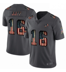 Men Detroit Lions 16 Jared Goff 2018 Salute To Service Retro USA Flag Limited NFL Jersey Men Detroit Lions 16 Jared Goff 2018 Salute To Service Retro USA Flag Limited NFL Jersey