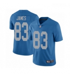 Men Detroit Lions 83 Jesse James Blue Alternate Vapor Untouchable Limited Player Football Jersey Men Detroit Lions 83 Jesse James Blue Alternate Vapor Untouchable Limited Player Football Jersey