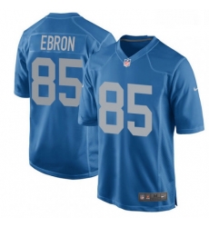 Men Nike Detroit Lions 85 Eric Ebron Game Blue Alternate NFL Jersey Men Nike Detroit Lions 85 Eric Ebron Game Blue Alternate NFL Jersey