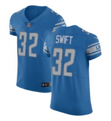 Nike Lions 32 D 27Andre Swift Blue Team Color Men Stitched NFL Vapor Untouchable Elite Jersey Nike Lions 32 D 27Andre Swift Blue Team Color Men Stitched NFL Vapor Untouchable Elite Jersey