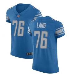 Nike Lions #76 T J Lang Blue Team Color Mens Stitched NFL Vapor Untouchable Elite Jersey Nike Lions #76 T J Lang Blue Team Color Mens Stitched NFL Vapor Untouchable Elite Jersey