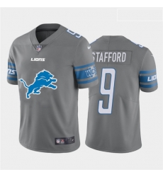 Nike Lions 9 Matthew Stafford Gray Team Big Logo Vapor Untouchable Limited Jersey Nike Lions 9 Matthew Stafford Gray Team Big Logo Vapor Untouchable Limited Jersey