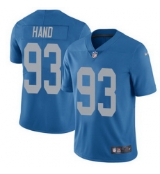 Nike Lions #93 Da Shawn Hand Blue Throwback Mens Stitched NFL Vapor Untouchable Limited Jersey Nike Lions #93 Da Shawn Hand Blue Throwback Mens Stitched NFL Vapor Untouchable Limited Jersey