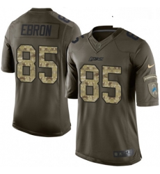 Youth Nike Detroit Lions 85 Eric Ebron Elite Green Salute to Service NFL Jersey Youth Nike Detroit Lions 85 Eric Ebron Elite Green Salute to Service NFL Jersey