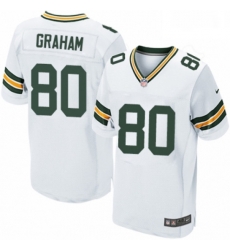 Men Nike Green Bay Packers 80 Jimmy Graham Elite White NFL Jersey Men Nike Green Bay Packers 80 Jimmy Graham Elite White NFL Jersey