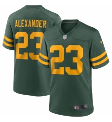 Men's Green Bay Packers #23 Jaire Alexander Nike Green Alternate Game Player Jersey Men's Green Bay Packers #23 Jaire Alexander Nike Green Alternate Game Player Jersey