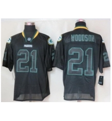 Nike Green Bay Packers 21 Charles Woodson Black Elite Lights Out NFL Jersey Nike Green Bay Packers 21 Charles Woodson Black Elite Lights Out NFL Jersey