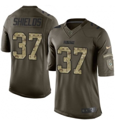 Nike Packers #37 Sam Shields Green Mens Stitched NFL Limited Salute To Service Jersey Nike Packers #37 Sam Shields Green Mens Stitched NFL Limited Salute To Service Jersey