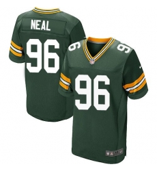 Nike Packers #96 Mike Neal Green Team Color Mens Stitched NFL Elite Jersey Nike Packers #96 Mike Neal Green Team Color Mens Stitched NFL Elite Jersey