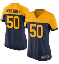 Nike Packers #50 Blake Martinez Navy Blue Alternate Womens Stitched NFL Limited Jersey Nike Packers #50 Blake Martinez Navy Blue Alternate Womens Stitched NFL Limited Jersey