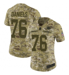 Nike Packers #76 Mike Daniels Camo Women Stitched NFL Limited 2018 Salute to Service Jersey Nike Packers #76 Mike Daniels Camo Women Stitched NFL Limited 2018 Salute to Service Jersey