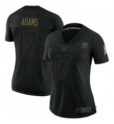 Women Nike Green Bay Packers 12 Davante Adams 2020 Black Salute To Service Jersey Women Nike Green Bay Packers 12 Davante Adams 2020 Black Salute To Service Jersey