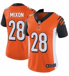 Womens Nike Cincinnati Bengals 28 Joe Mixon Elite Orange Alternate NFL Jersey Womens Nike Cincinnati Bengals 28 Joe Mixon Elite Orange Alternate NFL Jersey