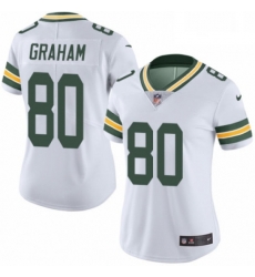 Womens Nike Green Bay Packers 80 Jimmy Graham White Vapor Untouchable Limited Player NFL Jersey Womens Nike Green Bay Packers 80 Jimmy Graham White Vapor Untouchable Limited Player NFL Jersey