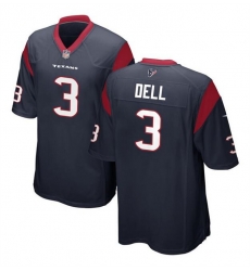 Men Houston Texans 3 Tank Dell Navy Stitched Game Football Jersey Men Houston Texans 3 Tank Dell Navy Stitched Game Football Jersey