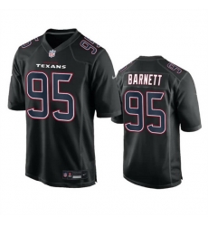 Men Houston Texans 95 Derek Barnett Black Fashion Vapor Untouchable Limited Stitched Football Jersey Men Houston Texans 95 Derek Barnett Black Fashion Vapor Untouchable Limited Stitched Football Jersey