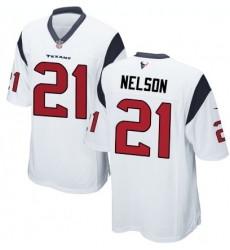 Men Nike Houston Texans 21 Steven Nelson White Vapor Limited Jersey Men Nike Houston Texans 21 Steven Nelson White Vapor Limited Jersey