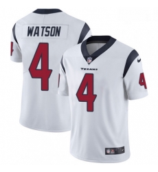 Men Nike Houston Texans 4 Deshaun Watson Limited White Vapor Untouchable NFL Jersey Men Nike Houston Texans 4 Deshaun Watson Limited White Vapor Untouchable NFL Jersey