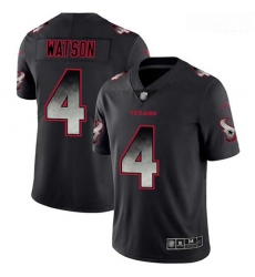 Texans 4 Deshaun Watson Black Men Stitched Football Vapor Untouchable Limited Smoke Fashion Jersey Texans 4 Deshaun Watson Black Men Stitched Football Vapor Untouchable Limited Smoke Fashion Jersey