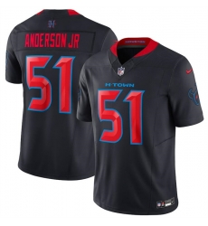 Youth Houston Texans 51 Will Anderson Jr Navy 2024 2nd Alternate F U S E Vapor Stitched Football Jersey Youth Houston Texans 51 Will Anderson Jr Navy 2024 2nd Alternate F U S E Vapor Stitched Football Jersey