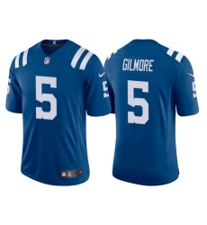 Men Indianapolis Colts 5 Stephon Gilmore Blue Stitched Football Jerseyy Men Indianapolis Colts 5 Stephon Gilmore Blue Stitched Football Jerseyy