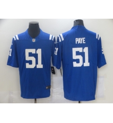 Men Indianapolis Colts #51 Kwity Paye Blue 2021 Vapor Untouchable Limited Stitched NFL Jersey Men Indianapolis Colts #51 Kwity Paye Blue 2021 Vapor Untouchable Limited Stitched NFL Jersey