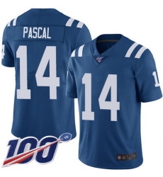 Men Zach Pascal Limited Home Jersey 14 Football Indianapolis Colts Royal Blue Men Zach Pascal Limited Home Jersey 14 Football Indianapolis Colts Royal Blue