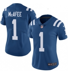 Womens Nike Indianapolis Colts 1 Pat McAfee Elite Royal Blue Team Color NFL Jersey Womens Nike Indianapolis Colts 1 Pat McAfee Elite Royal Blue Team Color NFL Jersey