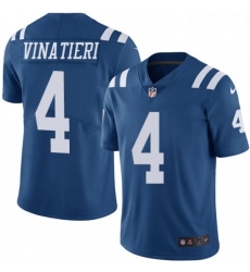Youth Nike Indianapolis Colts 4 Adam Vinatieri Limited Royal Blue Rush Vapor Untouchable NFL Jersey Youth Nike Indianapolis Colts 4 Adam Vinatieri Limited Royal Blue Rush Vapor Untouchable NFL Jersey