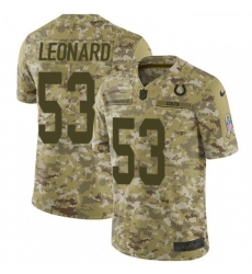 Youth Nike Indianapolis Colts 53 Darius Leonard Limited Camo 2018 Salute to Service NFL Jerse Youth Nike Indianapolis Colts 53 Darius Leonard Limited Camo 2018 Salute to Service NFL Jerse