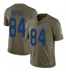 Youth Nike Indianapolis Colts 84 Jack Doyle Limited Olive 2017 Salute to Service NFL Jersey Youth Nike Indianapolis Colts 84 Jack Doyle Limited Olive 2017 Salute to Service NFL Jersey