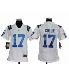 Youth Nike NFL Indianapolis Colts #17 Austin Collie White Jerseys Youth Nike NFL Indianapolis Colts #17 Austin Collie White Jerseys